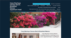 Desktop Screenshot of casamachaya.com